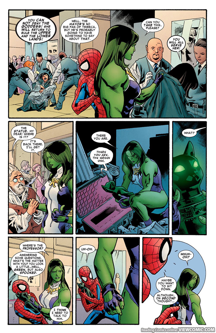 Spider-Man and She-Hulk Comic.