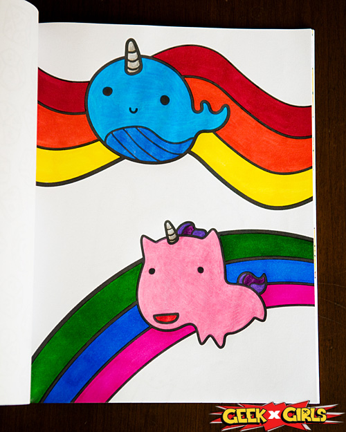 The Happy Geeks Coloring Book Review