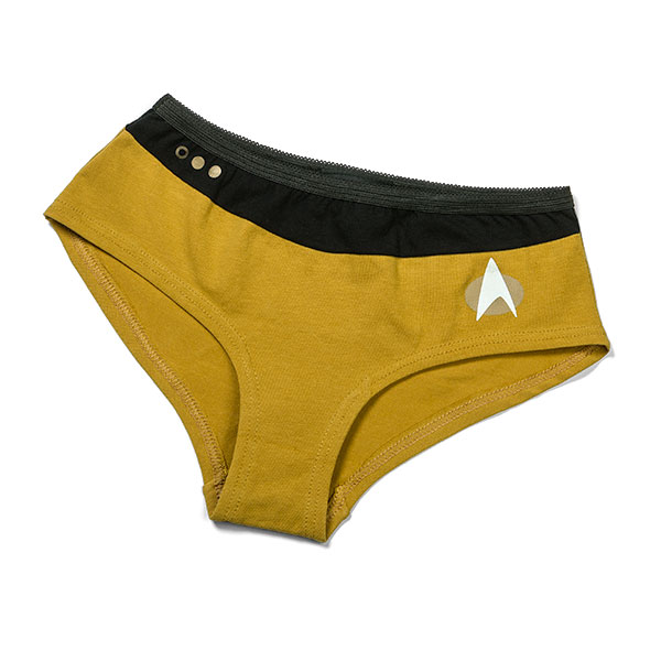 Star Trek Next Generation Uniform 3 Pack Panty Set