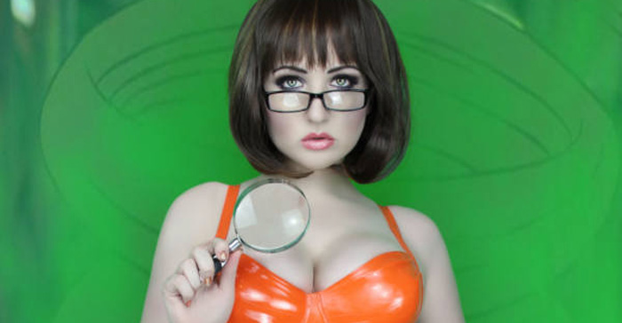 Latex Velma Inspired Lingerie Photoshoot.