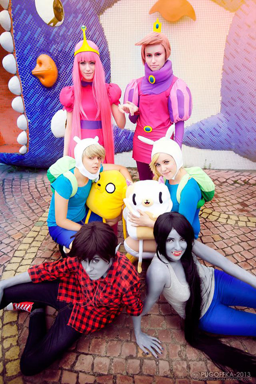 Adventure Time Group Cosplay