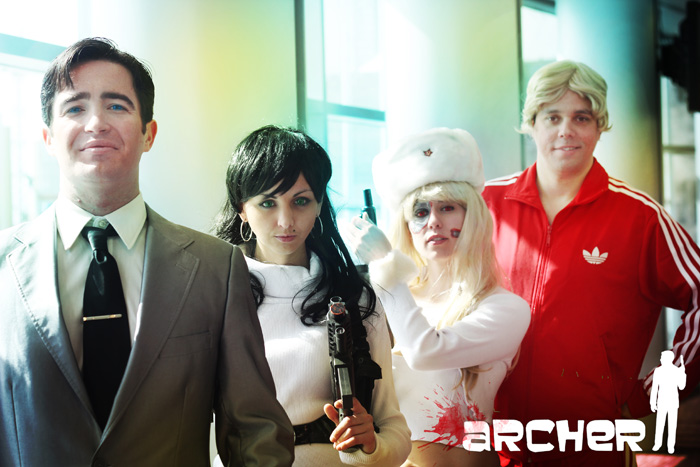 Archer Group Cosplay