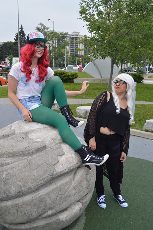  Hipster Ariel & Ursula Cosplay