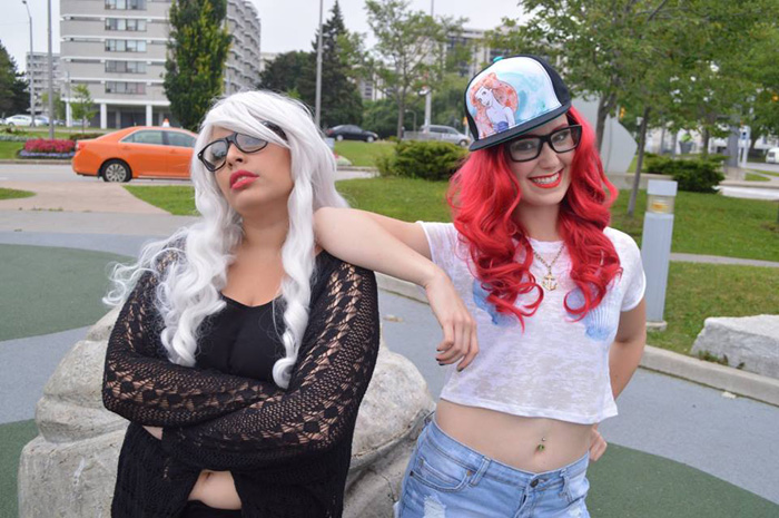  Hipster Ariel & Ursula Cosplay