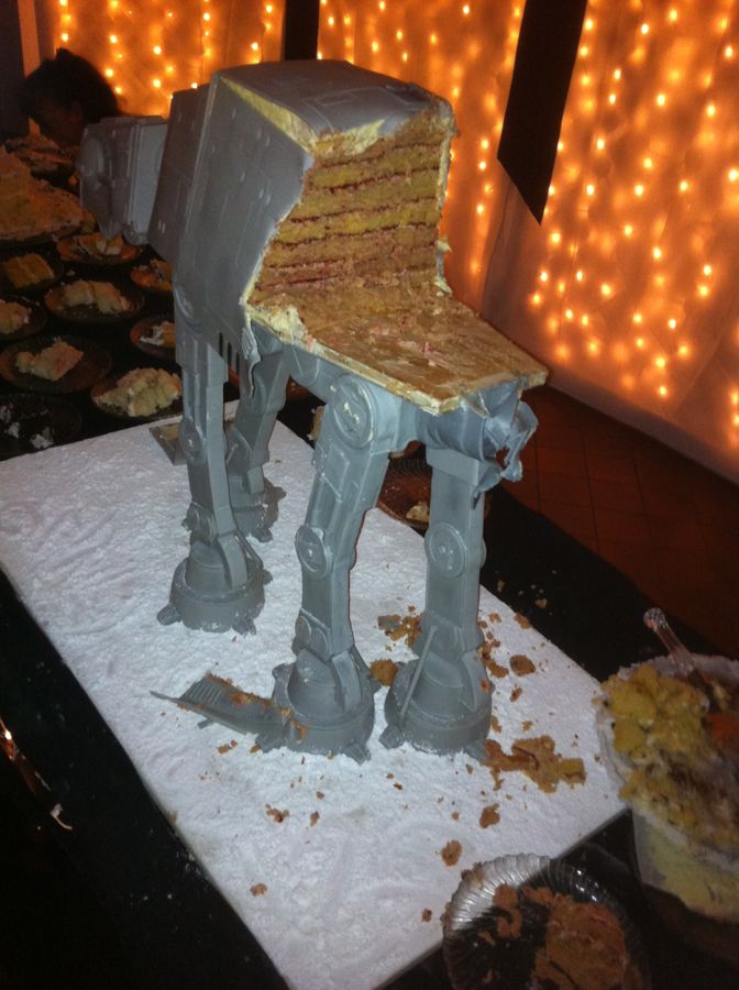 Star Wars AT-AT Cake