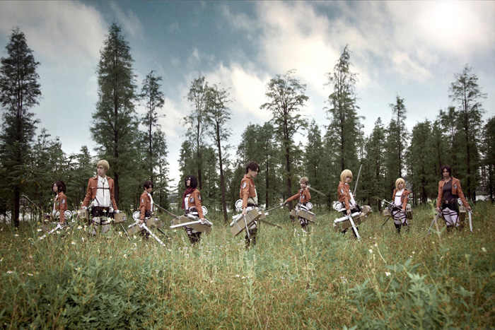 Attack on Titan Group Cosplay