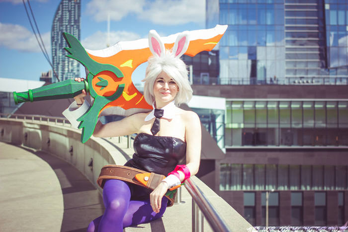 The ART of COSPLAY - Battle Bunny Riven from League of Legends Cosplayer:  Elfvie Photographer: TooShy Photographs