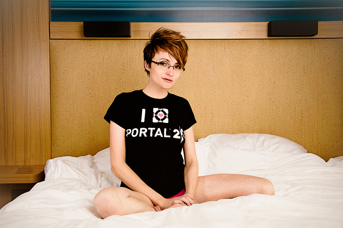 Bedroom Geek Girl