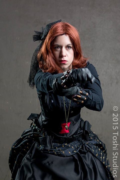 Steampunk Black Widow Cosplay