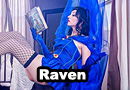 Bombshell Raven Cosplay