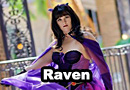 Burlesque Raven Cosplay