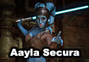 Aayla Secura from Star Wars Cosplay