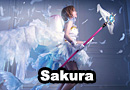 Sakura from Cardcaptor Sakura: Clear Card Cosplay