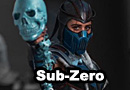 Sub-Zero from Mortal Kombat Cosplay