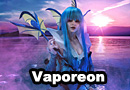 Vaporeon from Pokemon Gijinka Cosplay