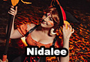 Bewitching Nidalee from League of Legends Cosplay