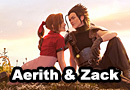 Zack and Aerith from Final Fantasy VII Cosplay