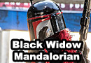 Mandalorian Black Widow Cosplay