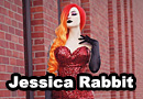 Goth Jessica Rabbit Cosplay