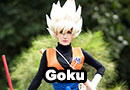Genderbent Goku from Dragon Ball Cosplay