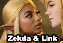 Link & Zelda Cosplay