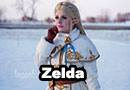 Winter Zelda from The Legend of Zelda: Breath of the Wild Cosplay
