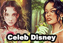 Celebrities as Disney Princesses Fan Art