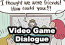 Video Game Dialogue Comic