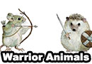 Woodland Animal Warriors Art