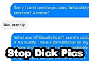 How To Deal With Unsolicited Dick Pics