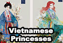 Vietnamese Disney Princesses Fan Art