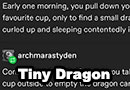 Tiny Dragon in Your Cup
