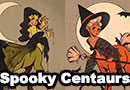Halloween Centaurettes Pinups