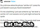 The Origin of Eat the Rich