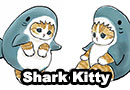 Shark Kitty Art