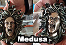 Medusa Greek Mythology Wall Statue