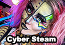 Steampunk Meets Cyberpunk Makeup