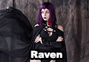 Goth Raven from Teen Titans Cosplay
