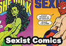 Redrawing Female Superhero Comic Book Covers With Males