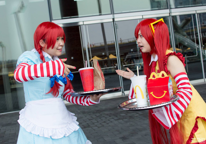 Wendys & Fast Food Mascots Cosplay.