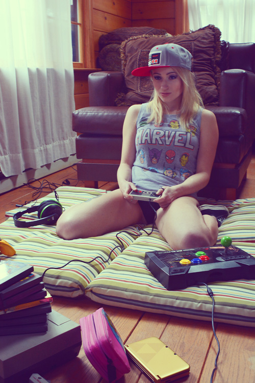 Gamer Girl Photoshoot