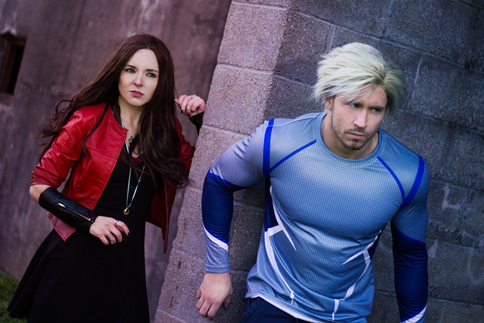 Scarlet Witch & Quicksilver Cosplay