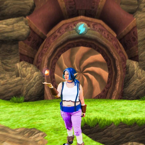 Keira from Jak and Daxter Cosplay.