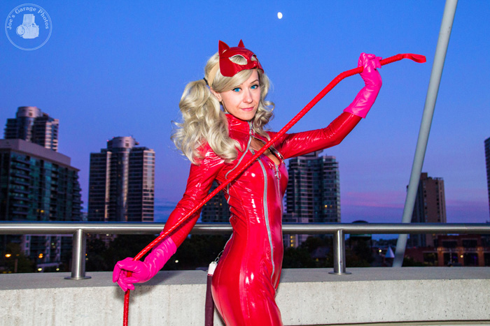 Share. looks stunning cosplaying as Ann Takamaki from Persona 5 in these ph...