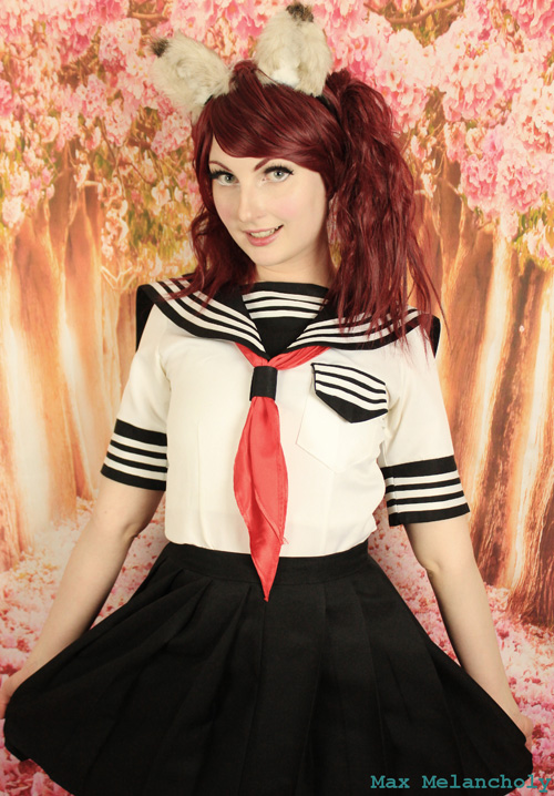 Anime Schoolgirl Cosplay