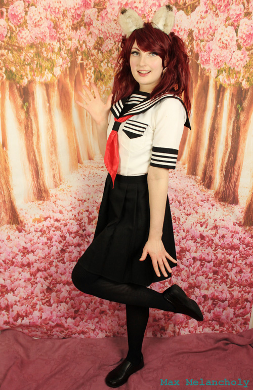 Anime Schoolgirl Cosplay