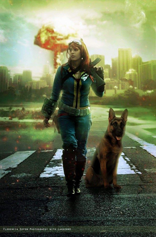 Vault Dweller from Fallout 4 Cosplay