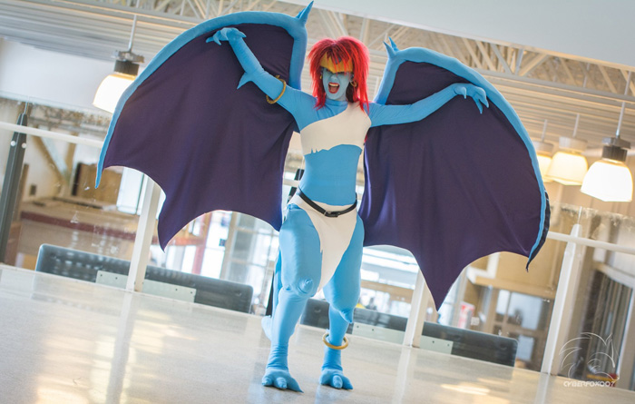 Share. looks amazing cosplaying as Demona from the Gargoyles cartoon in the...