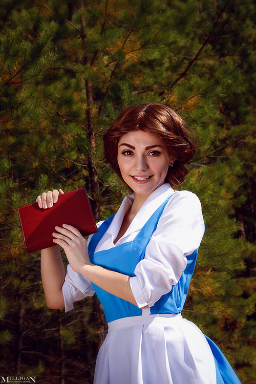 Share. shot the lovely Iris cosplaying as Belle from Beauty and the Beast i...