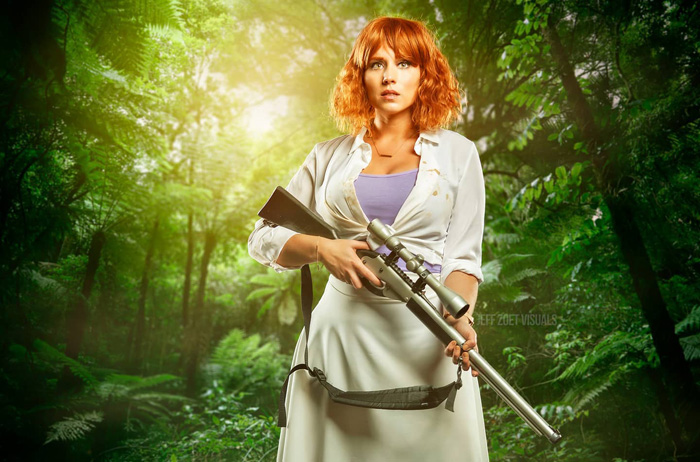 Claire Dearing from Jurassic World Cosplay.